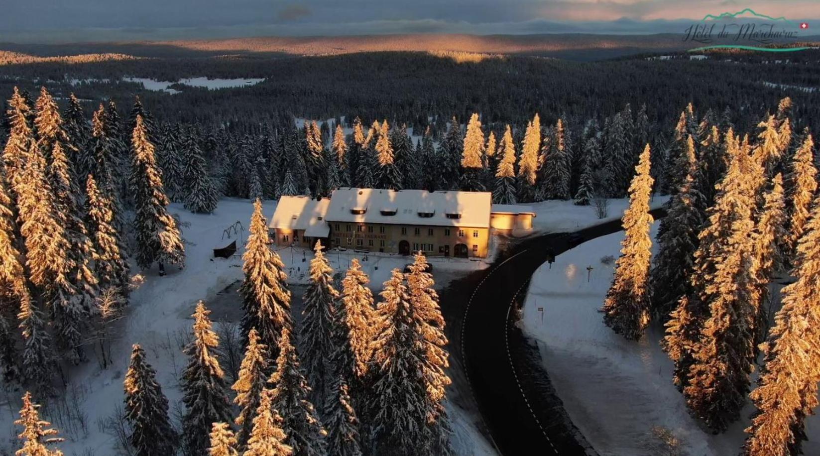Hotel Restaurant Du Marchairuz Le Brassus Zewnętrze zdjęcie