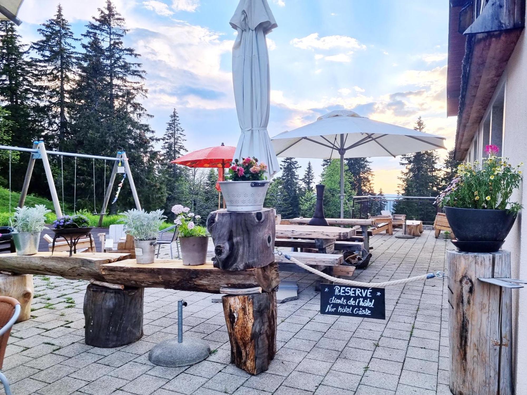 Hotel Restaurant Du Marchairuz Le Brassus Zewnętrze zdjęcie