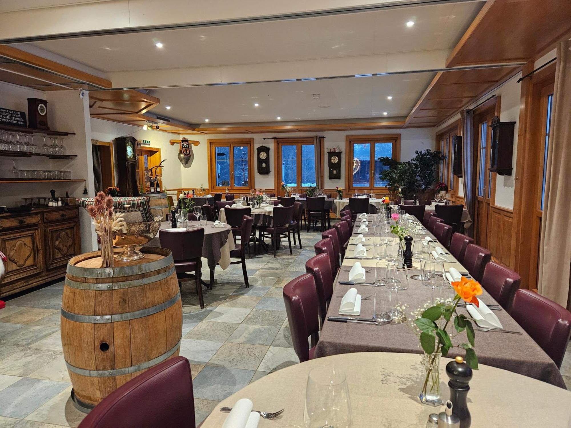Hotel Restaurant Du Marchairuz Le Brassus Zewnętrze zdjęcie