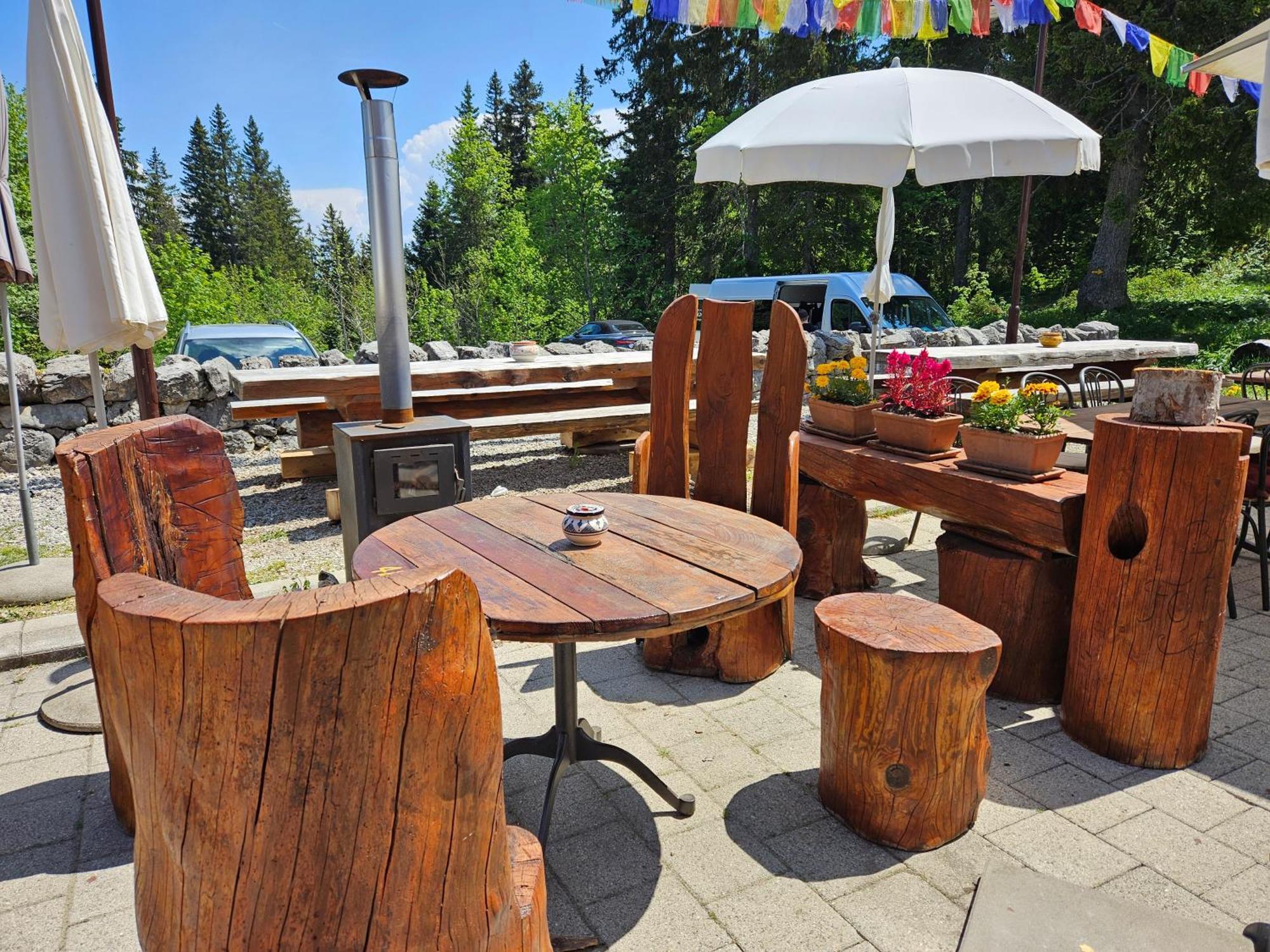 Hotel Restaurant Du Marchairuz Le Brassus Zewnętrze zdjęcie