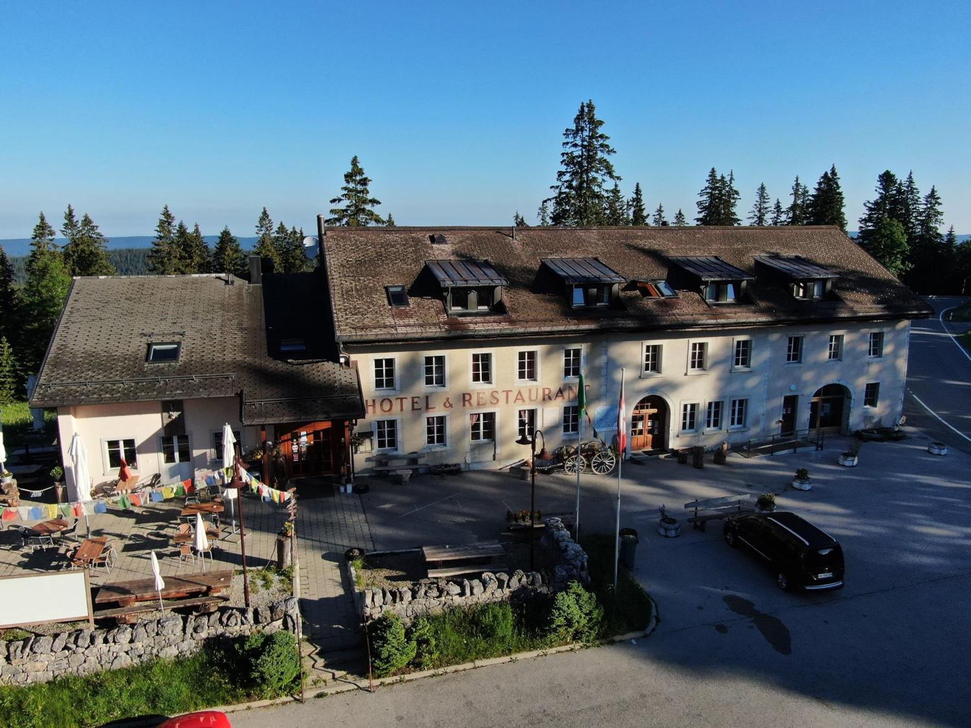 Hotel Restaurant Du Marchairuz Le Brassus Zewnętrze zdjęcie